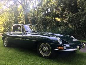 Jaguar E Type at The Manor Garage Box