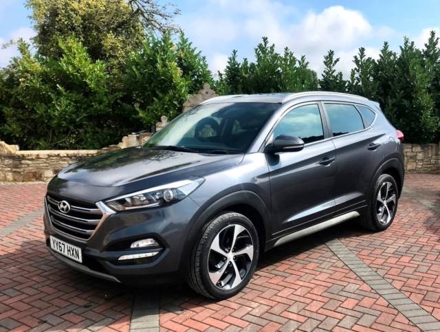 Hyundai Tucson 2.0 CRDi Premium 5dr Auto Estate Diesel Grey