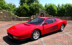 FERRARI TESTAROSSA 1990 (G) at The Manor Garage Box