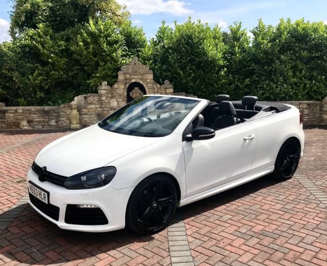 Volkswagen Golf 2.0 TSI R 2dr DSG Convertible Petrol White