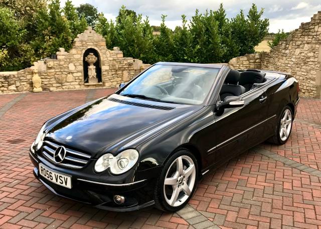 Mercedes-Benz CLK 3.0 280 Sport 2dr Tip Auto Convertible Petrol Black