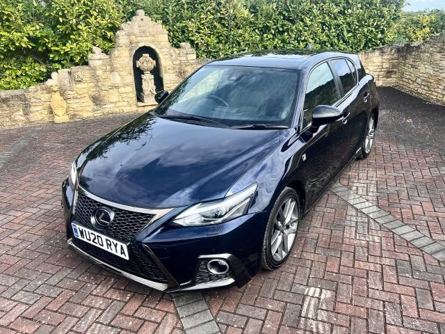 Lexus CT 200h 1.8 F-Sport 5dr CVT Takumi Pack Hatchback Hybrid Blue