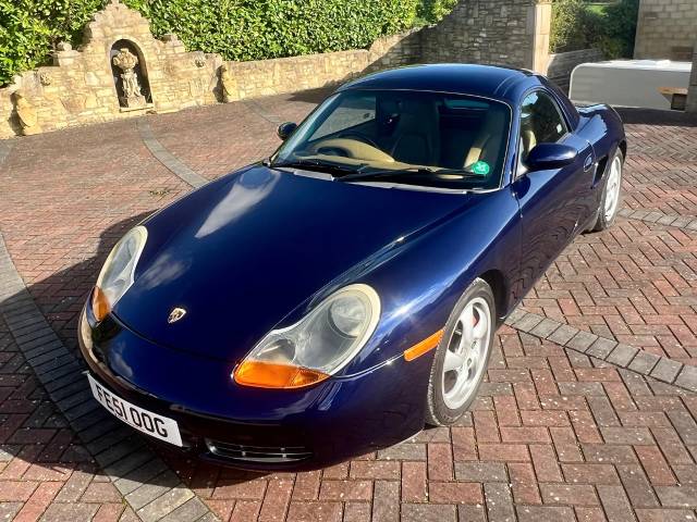 Porsche Boxster 3.2 S 2dr Tiptronic S Convertible Petrol Blue