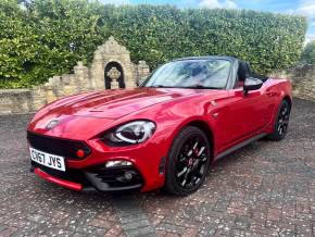 ABARTH 124 SPIDER at The Manor Garage Box