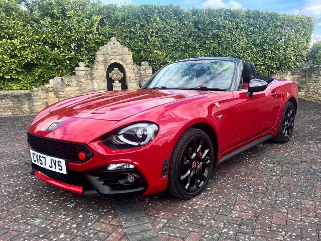 Abarth 124-spider 1.4 T MultiAir 2dr Convertible Petrol Red
